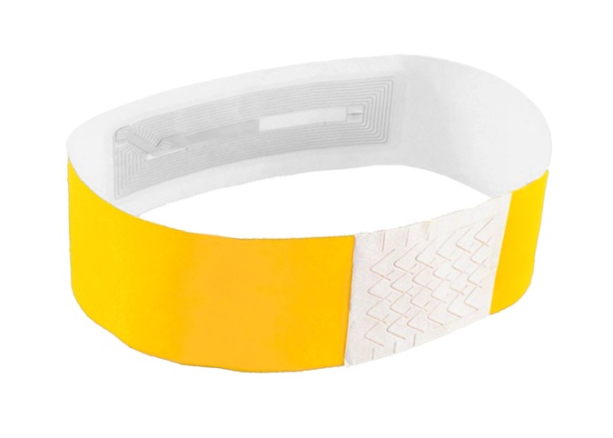 Bracelet RFID tyvek, bracelet festival, Etik Ouest Converting